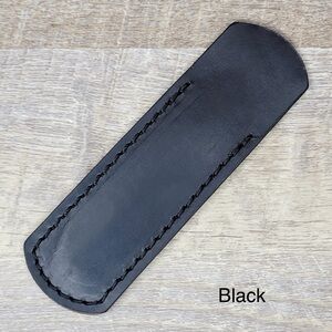 Handmade Horween Chromexcel Black Leather Case for Kaweco SPORT AL Pen *NO pen